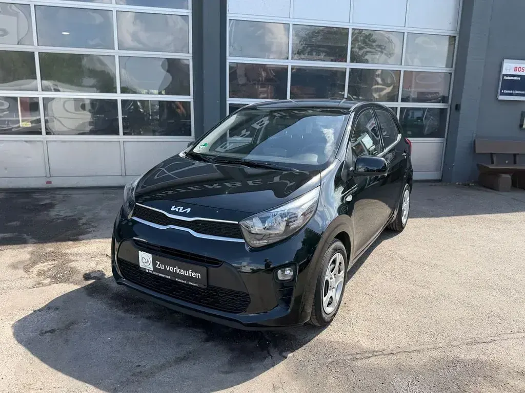 Gebraucht Kia Picanto Edition 7 67 PS (49 kW) 2021 Schwarz Kleinwagen