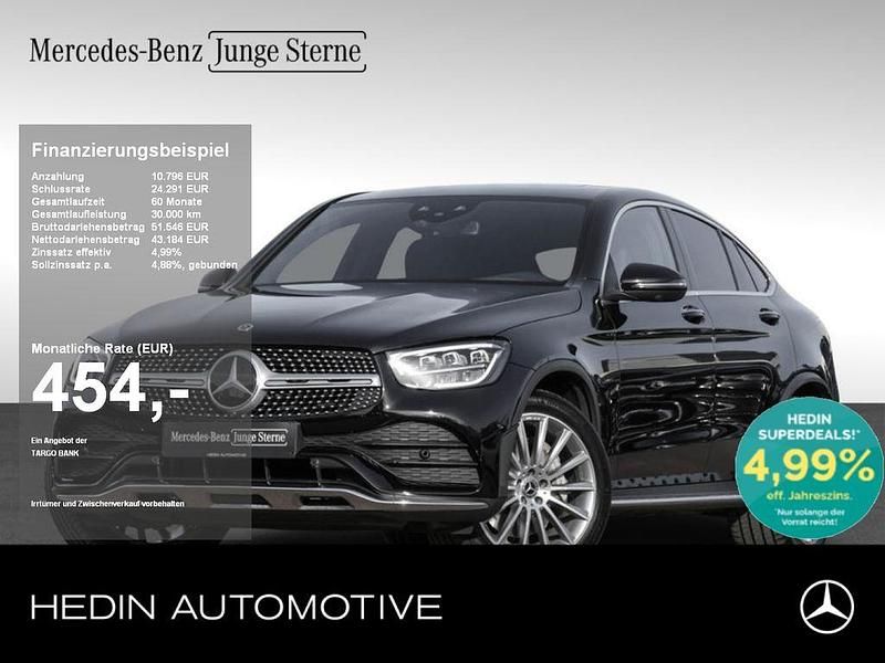 Schwarz Gebraucht 2023 Mercedes GLC300 AMG Coupé | 50.480 € (Fairer Preis) - Bild 1/4