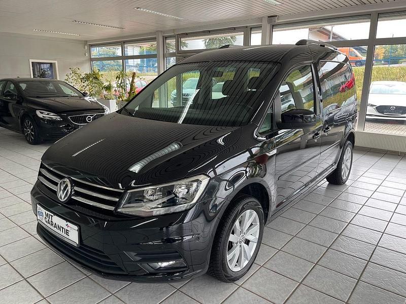 Schwarz Gebraucht 2020 VW Caddy Comfortline Van / Kleinbus | 20.999 € (Etwas zu teuer) - Bild 1/4