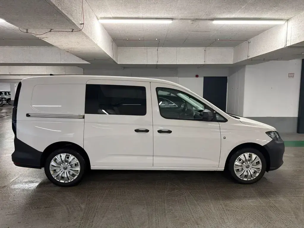 Gebraucht VW Caddy 122 PS (89 kW) 2021 Weiß Van / Kleinbus