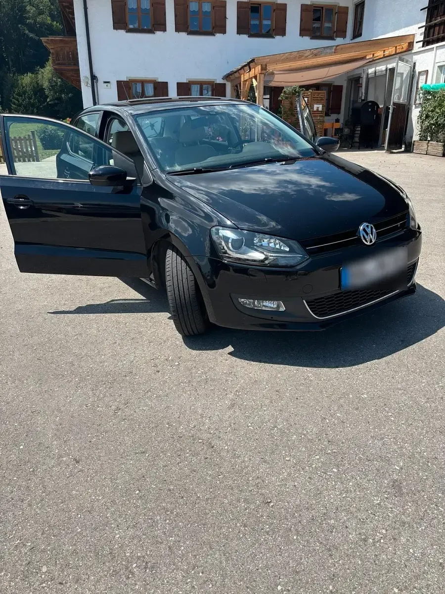 Gebraucht VW Polo 90 PS (66 kW) 2011 Schwarz Kleinwagen