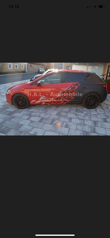 Gebraucht Seat Leon 105 PS (77 kW) 2013 Rot Kleinwagen