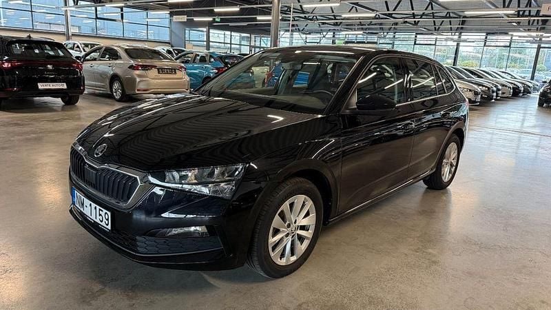 Gebraucht Skoda Scala Ambition 110 PS (80 kW) 2023 Schwarz Kleinwagen