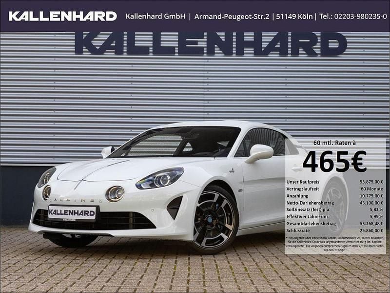 Weiss Gebraucht 2020 Alpine A110 Coupé | 53.875 € (Superpreis) - Bild 1/4