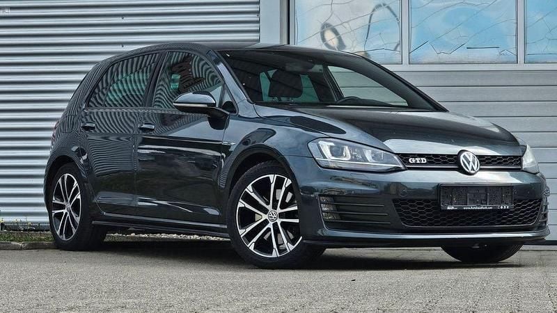 Grau Gebraucht 2014 VW Golf VII GTD Limousine | 10.480 € (Guter Preis) - Bild 1/4