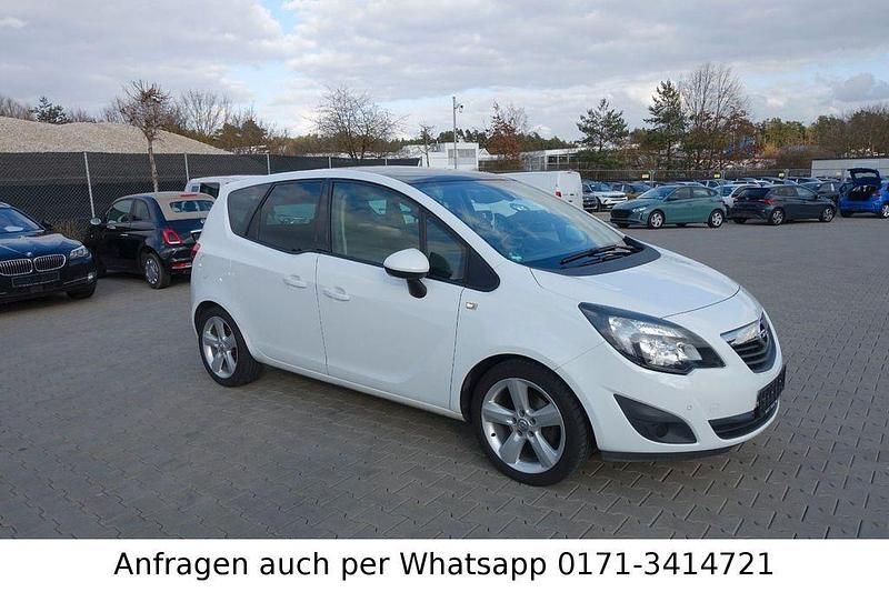 Gebraucht Opel Meriva Design Edition 120 PS (88 kW) 2011 Weiß Van / Kleinbus