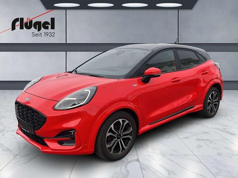 Rot Gebraucht 2021 Ford Puma Gen-E ST-Line Kleinwagen | 15.900 € (Guter Preis) - Bild 1/4