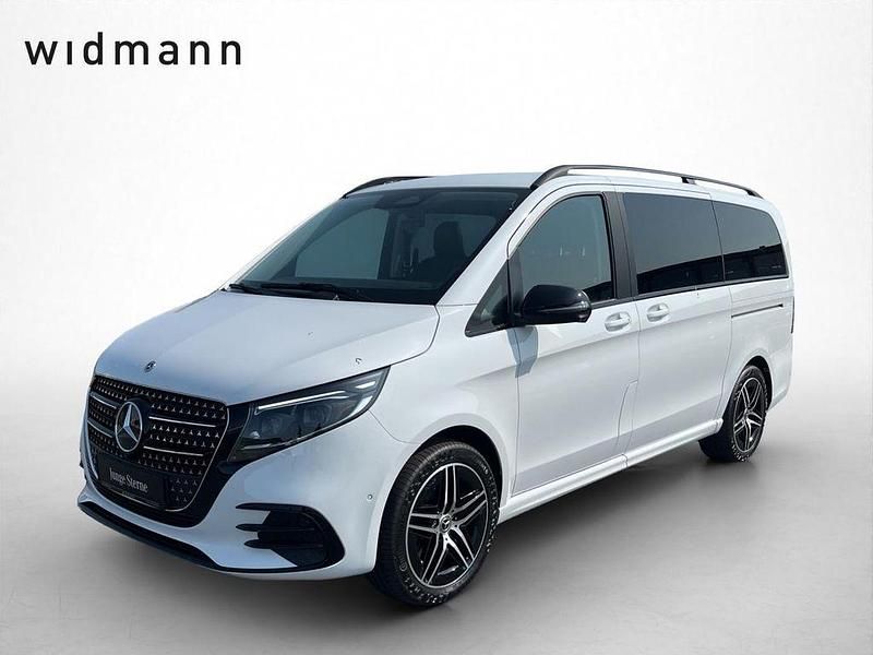 Bergkristallweiß metallic Gebraucht 2024 Mercedes V250 Avantgarde Van / Kleinbus | 79.730 € - Bild 1/4