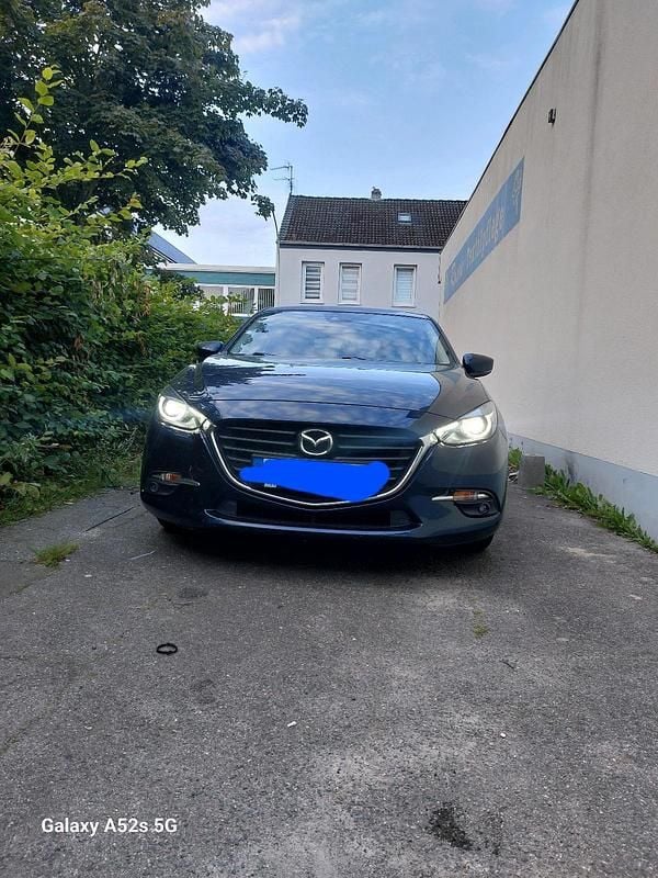 Gebraucht Mazda 3 122 PS (89 kW) 2018 Blau Limousine