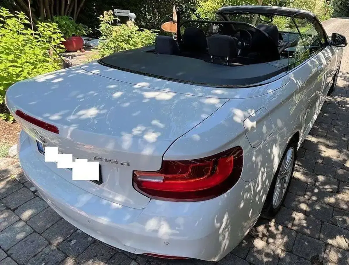 Gebraucht BMW 218 M Sport 150 PS (110 kW) 2016 Weiß Cabrio