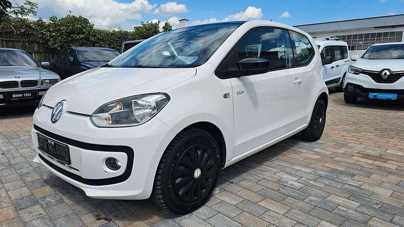 Weiß Gebraucht 2015 VW up! Cup Kleinwagen | 4.900 € (Superpreis) - Bild 1/4