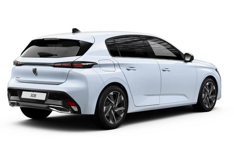 Neu Peugeot 308 Allure 131 PS (96 kW) 2025 Okenit weiß metallic Limousine