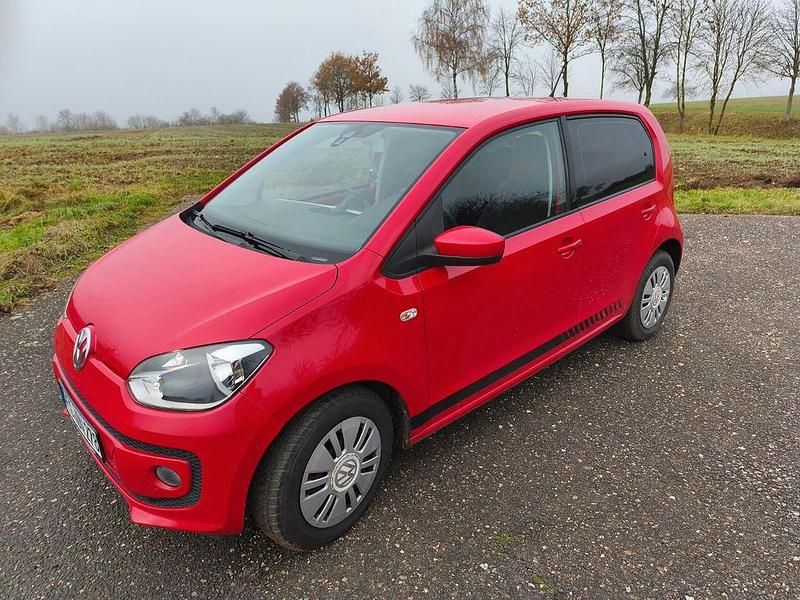 Rot Gebraucht 2014 VW up! move up! Kleinwagen | 6.500 € (Fairer Preis) - Bild 1/4
