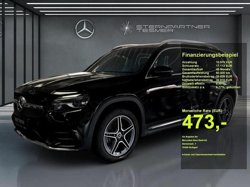 Schwarz Gebraucht 2024 Mercedes GLB200 AMG SUV | 43.180 € (Fairer Preis) - Bild 1/3