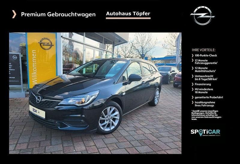Schwarz Gebraucht 2021 Opel Astra Kombi | 16.250 € (Fairer Preis) - Bild 1/4