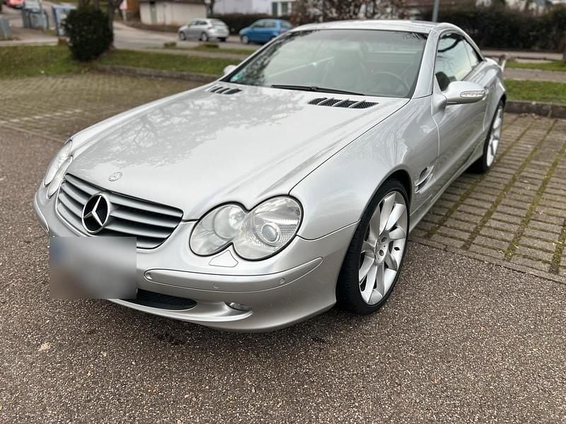 Gebraucht Mercedes SL500 306 PS (225 kW) 2002 Silber Cabrio