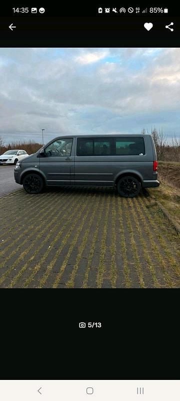 Second-hand VW Multivan 179 CP (131 kW) 2009 Gri Monovolum