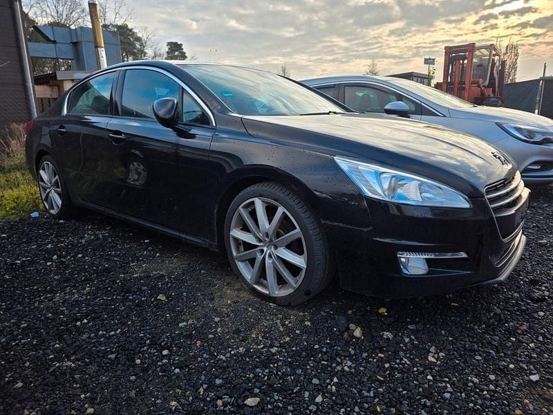 Schwarz Gebraucht 2012 Peugeot 508 Allure Limousine | 1.990 € (Superpreis) - Bild 1/4