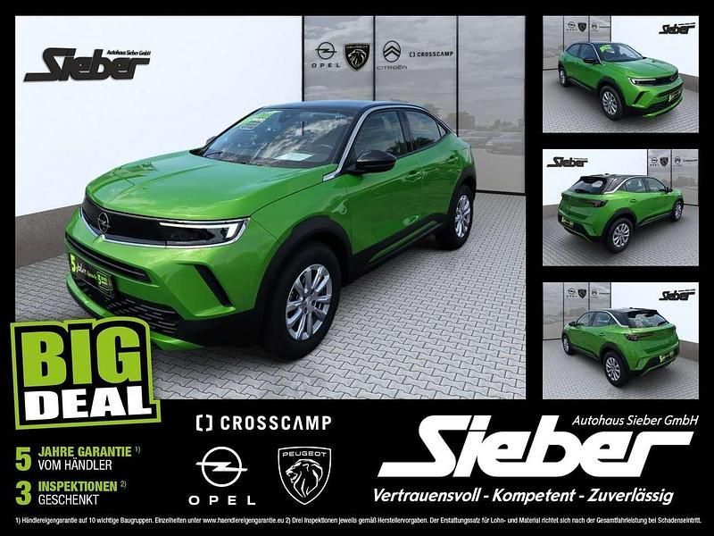 Matcha green/ikone gruen Gebraucht 2021 Opel Mokka Edition SUV | 15.990 € (Guter Preis) - Bild 1/4