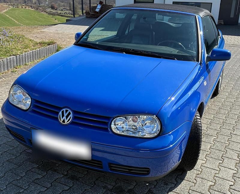 Gebraucht VW Golf Cabriolet Conceptline 115 PS (84 kW) 2001 Blau Cabrio