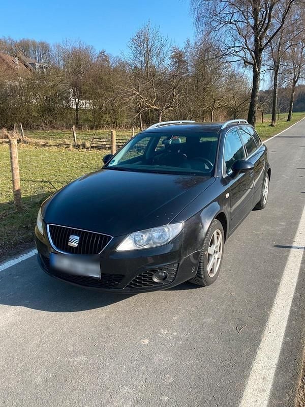 Gebraucht Seat Exeo Style 120 PS (88 kW) 2009 Schwarz Kombi