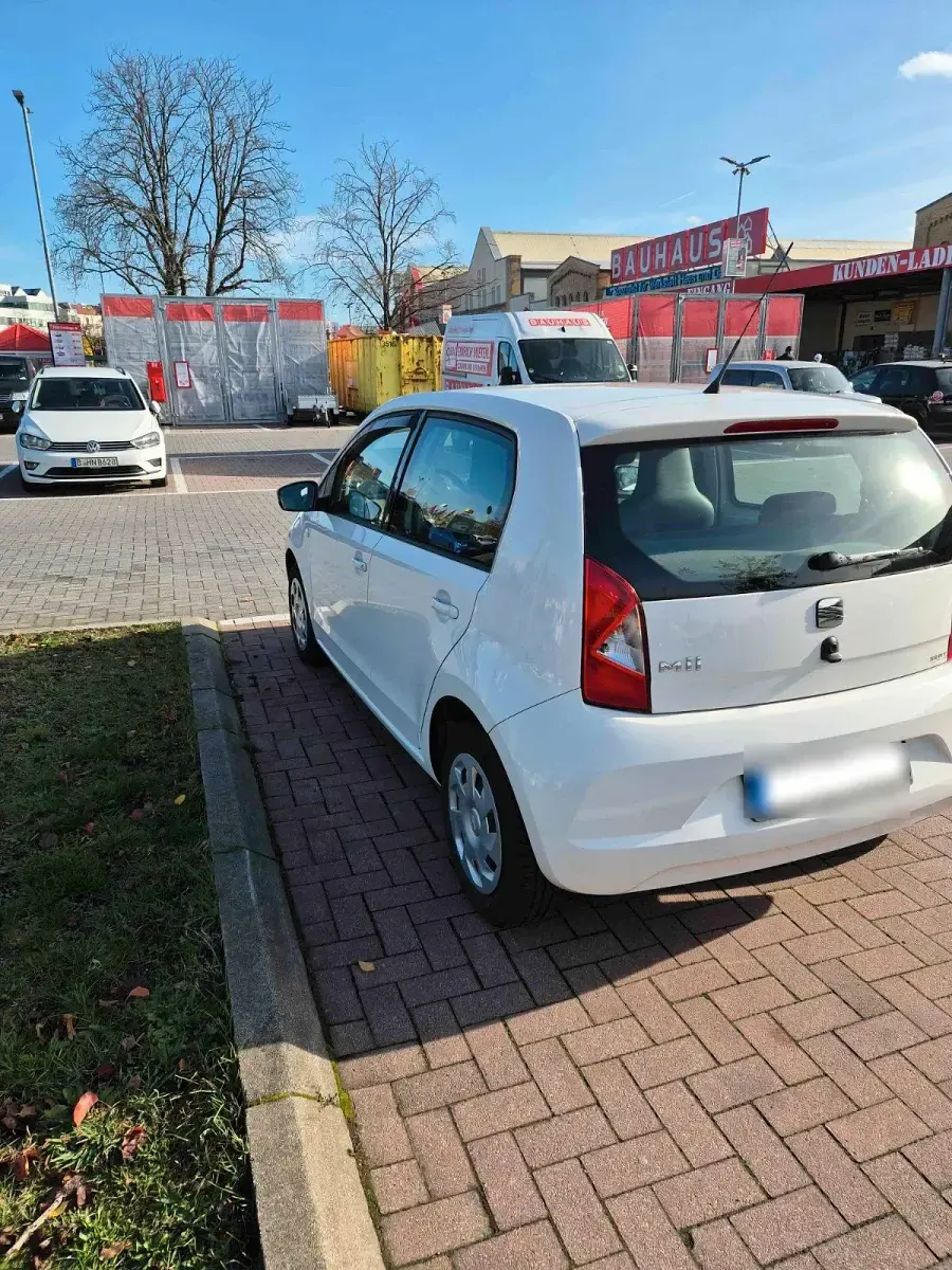 Usata Seat Mii 60 CV (44 kW) 2013 Bianco Utilitaria