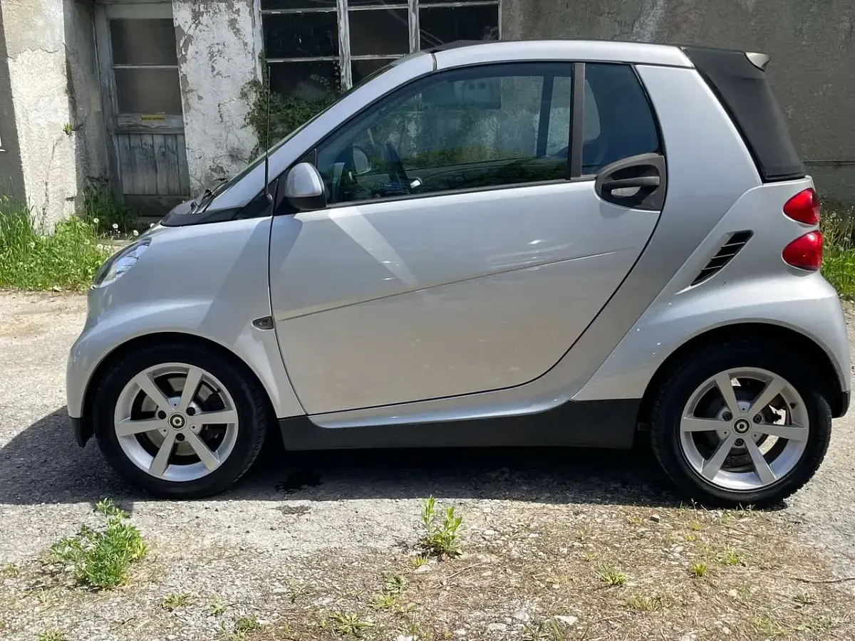 Gebraucht Smart ForTwo Cabrio 71 PS (52 kW) 2007 Tridion silber Cabrio
