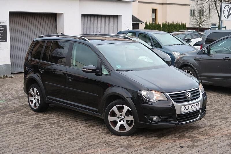 Gebraucht VW Touran Cross 140 PS (102 kW) 2009 Schwarz Van / Kleinbus