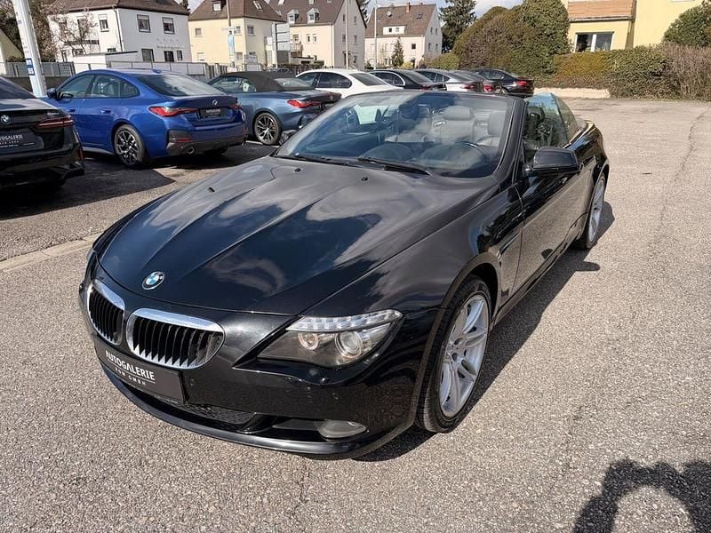 Gebraucht BMW 635 Cabriolet Sport Line 286 PS (210 kW) 2010 Schwarz Cabrio