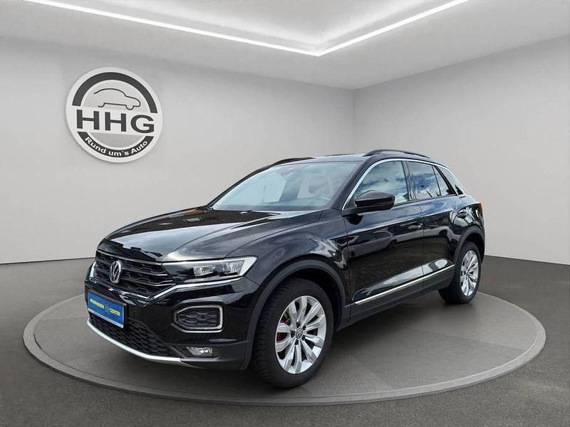 Schwarz Gebraucht 2020 VW T-Roc Sportline SUV | 20.490 € (Fairer Preis) - Bild 1/4