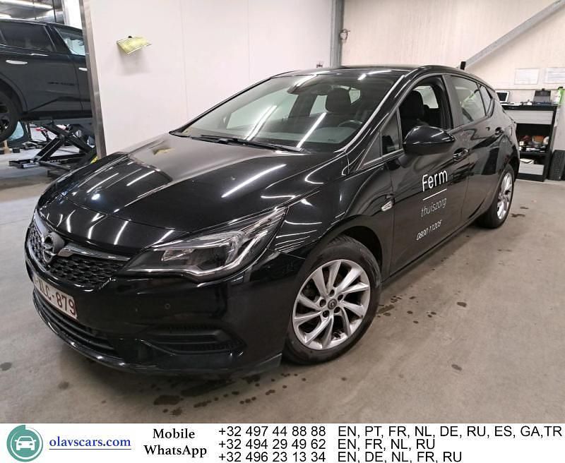 Schwarz Gebraucht 2020 Opel Astra Limousine | 9.559 € (Fairer Preis) - Bild 1/4