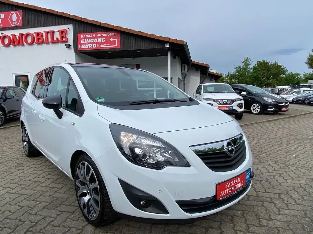 Gebraucht Opel Meriva Color Edition 120 PS (88 kW) 2013 Weiß Van / Kleinbus
