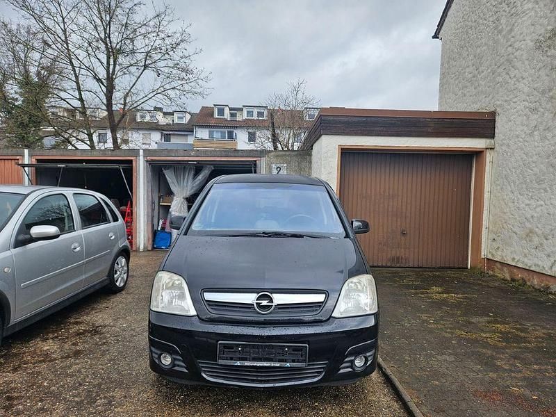 Gebraucht Opel Meriva Edition 90 PS (66 kW) 2008 Schwarz Van / Kleinbus