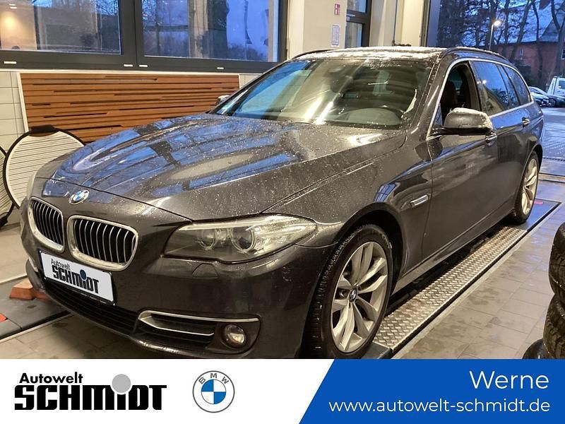 Gebraucht BMW 520 Luxury Line 190 PS (139 kW) 2016 Sophistograu brillanteffekt Kombi