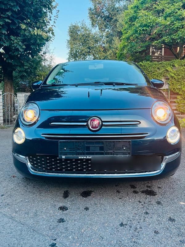 Blau Gebraucht 2016 Fiat 500 Kleinwagen | 7.700 € - Bild 1/4