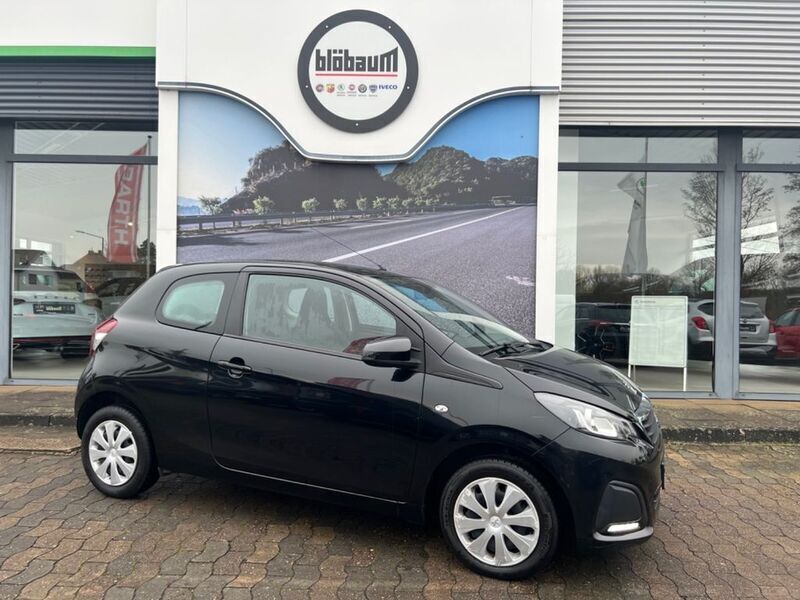 Schwarz Gebraucht 2015 Peugeot 108 Active Kleinwagen | 6.499 € (Fairer Preis) - Bild 1/4