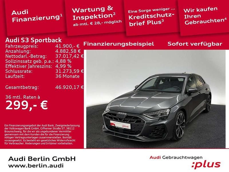 Gebraucht Audi S3 Ambiente 333 PS (244 kW) 2024 Daytonagrau perleffekt Limousine