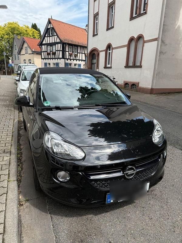 Schwarz Gebraucht 2018 Opel Adam Open Air Kleinwagen | 10.350 € (Fairer Preis) - Bild 1/4