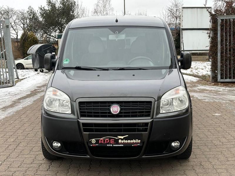 Gebraucht Fiat Doblò Dynamic 77 PS (56 kW) 2008 Grau Van / Kleinbus