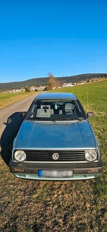 Gebraucht VW Golf II 69 PS (50 kW) 1989 Blau Kleinwagen