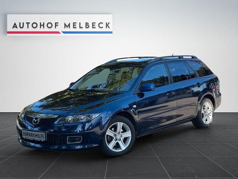 Blau Gebraucht 2008 Mazda 6 Active Kombi | 2.990 € (Superpreis) - Bild 1/4