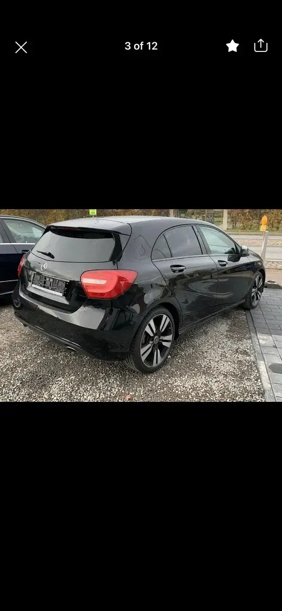 Gebraucht Mercedes A200 156 PS (114 kW) 2012 Schwarz Kleinwagen