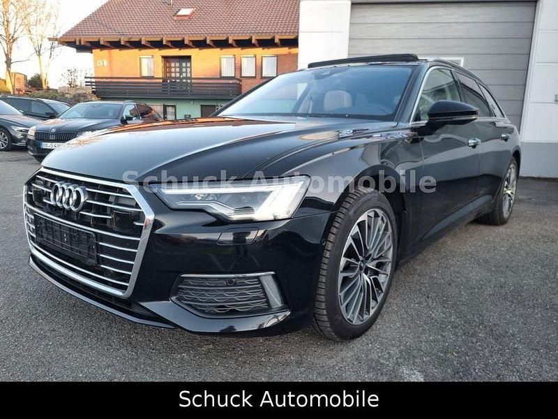 Brillantschwarz Gebraucht 2022 Audi A6 Design Kombi | 29.800 € (Guter Preis) - Bild 1/4