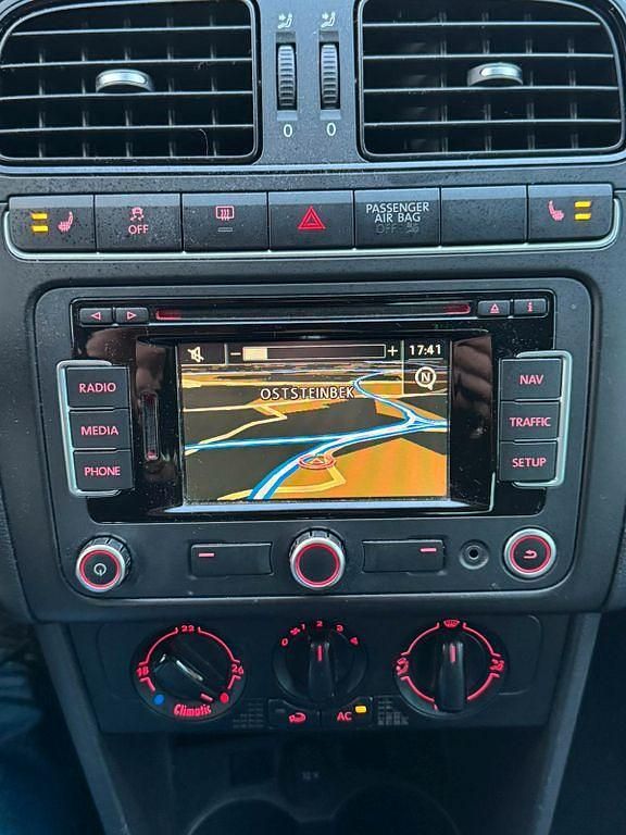 Gebraucht VW Polo Comfortline 75 PS (55 kW) 2010 Schwarz Kleinwagen