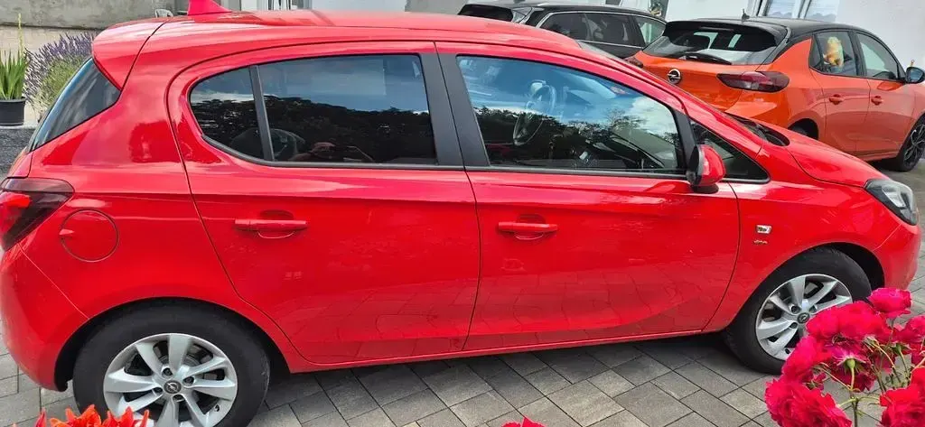 Gebraucht Opel Corsa Color Edition 101 PS (74 kW) 2015 Rot Kleinwagen