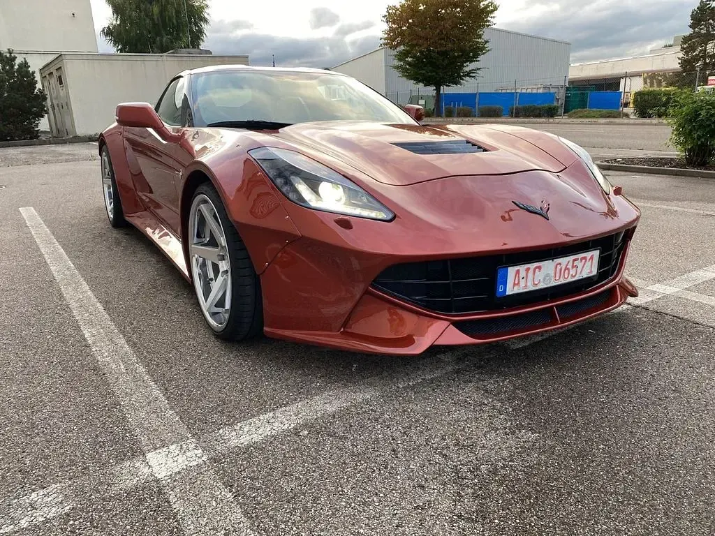 Gebraucht Corvette C7 466 PS (342 kW) 2015 Orange Coupé
