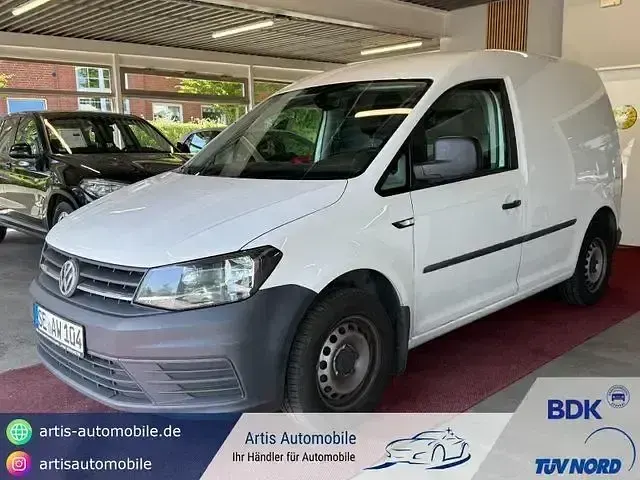 Gebraucht VW Caddy 75 PS (55 kW) 2017 Weiß Van / Kleinbus