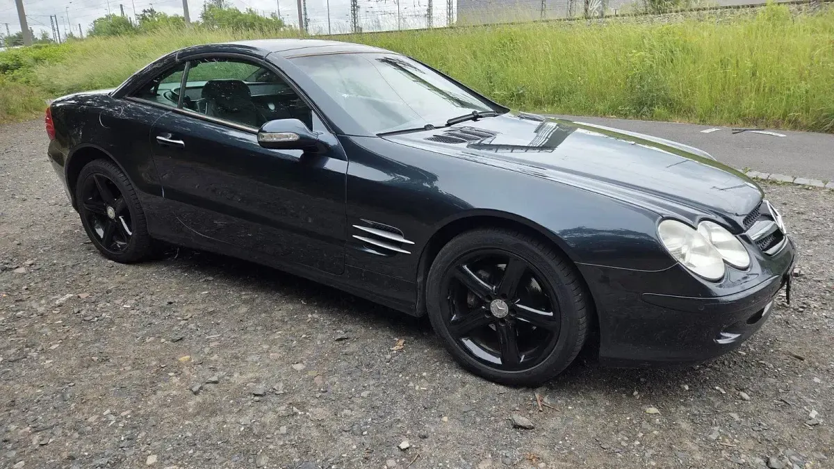 Gebraucht Mercedes SL350 245 PS (180 kW) 2003 Schwarz Cabrio