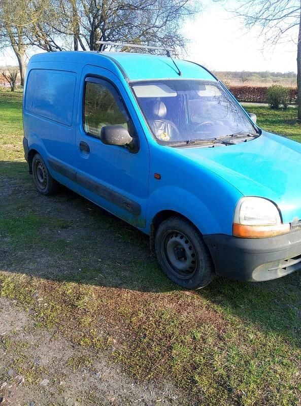 Usado Renault Kangoo 65 HP (47 kW) 2002 Azul Monovolume
