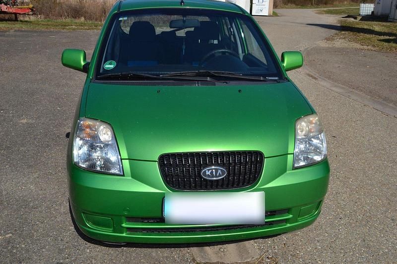 Gebraucht Kia Picanto EX 65 PS (47 kW) 2006 Grün Kleinwagen